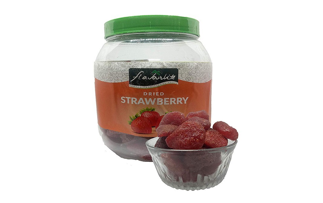 Flavourlite Dried Strawberry    Plastic Jar  1 kilogram
